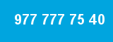 977 777 75 40